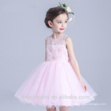 2017 baby dress girls lace pink white lovely princess dresses for kids